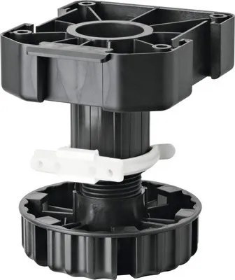 Produktbild von Tarrox Sockelsystem 100xØ77 mm, 4 St. Schwarz