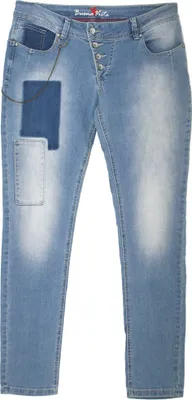 Produktbild von 21635 Buena Vista, 7/8 Malibu,  7/8 Damen Jeans Hose, Stretchdenim, blue vintage, XX-Small