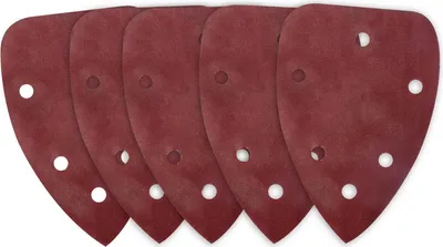 Produktbild von Tolsen 5er-Set Detail-Schleifscheiben 140 x 90 mm – Körnung 40 – Für Schwingschleifer – Geeignet für Holz, Metall und Farbe – Maxami