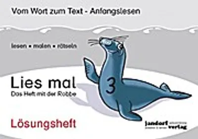 Obrázok produktu pre Lies mal 3 - Das Heft mit der Robbe