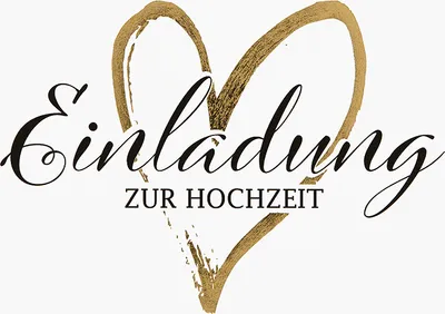Einladung Hochzeit  Vermählung  Mehrstückpackung  5 Einladungskarten i