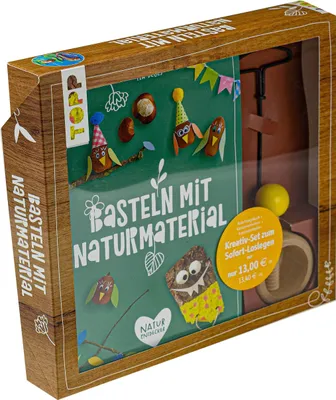 Produktbild von Kreativ-Set Basteln mit Naturmaterial