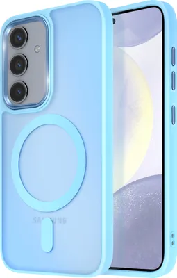 Produktbild von Avizar, MagSafe Hülle für Samsung Galaxy S24 / S25 Frost Color, Hellblau