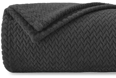 Obrázok produktu pre Elzusha – Extra jemná fleecová prikrývka, 270 x 230 cm, ľahká a teplá