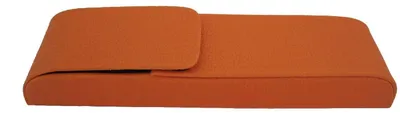 Produktbild von ALASSIO 2664 Stiftetui Aquila, Etui 15,5 × 4 × 2 cm, Kunstleder, Orange