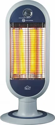 Immagine prodotto di DCG Eltronic sa9829 Riscaldatore elettrico alogeno per interni blu, grigio