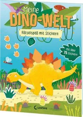 Obrázok produktu pre Meine Dino-Welt - Rätselspaß mit Stickern