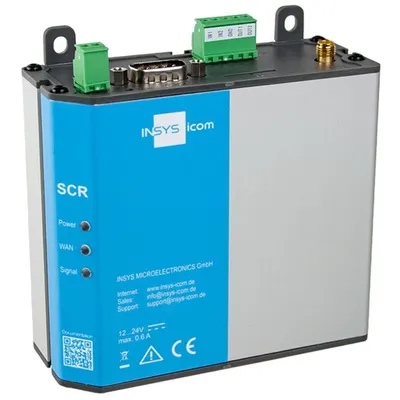 Immagine prodotto di Insys icom SCR-L 300 - Router - WWAN - switch a 2 porte