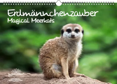 Produktbild von Erdmännchenzauber Immerwährender Kalender DIN A3 Erdmännchen - Seelenzauber