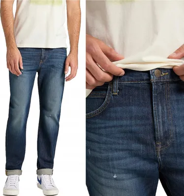 Produktbild von LEE, Herren Jeanshosen, Straight fit, AUSTIN, W32 L34, Blau, Jeans, baggyjeans, buggy