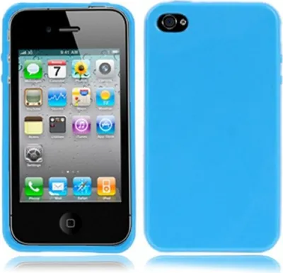 Produktbild von Schutzhülle TPU für Handy Apple iPhone 4 / 4s Blau