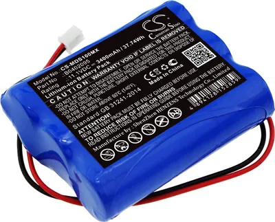 Produktbild von TECHTEK Akku Kompatibel mit [Medsonic] MSCPR-1A Ersetzt B0402095