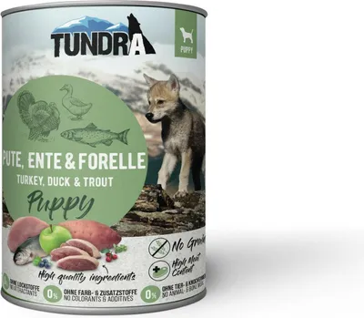 Obrázok produktu pre Tundra Dog 800gx6 šteňa morka, kačica a pstruh