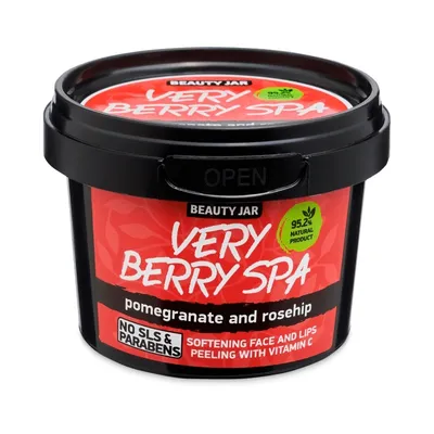 Immagine prodotto di Beauty Spring Very Berry Spa Detergente delicato per il viso con vitamina C, 120 g