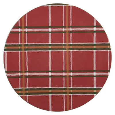 Immagine prodotto di Clayre & Eef Sottopiatto Ø 33 cm Rosso Plastica