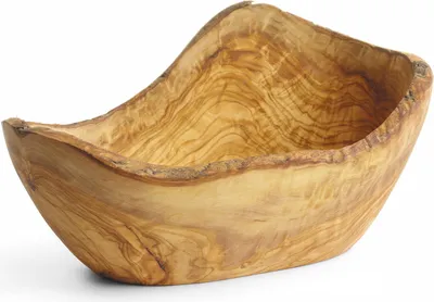 Produktbild von Dekoschale aus Olivenholz, 300 x 190 x 110 mm