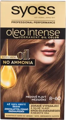 Productafbeelding van Oleo Intense haarkleuring, permanente oliekleur voor vrouwen, 50 - 8-60 Honingblond - Syoss
