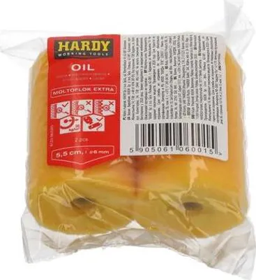 Produktbild von Hardy Moltoflok Farbrolle 5,5cm 2er Pack