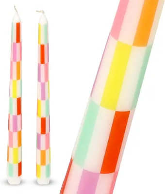 Obrázek produktu pro Svíčka - Sada 2 kusů - 23 cm - Bavlna