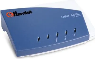 Image de Hamlet HDSL8K2 USB 8 Mbps ADSL Modem - Connectivité Internet haut débit