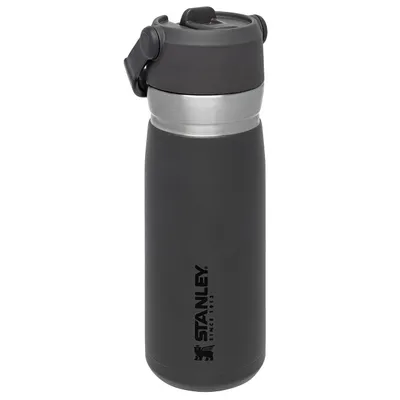 Image de Stanley IceFlow Flip Straw Water Bottle 0,65l, grau
