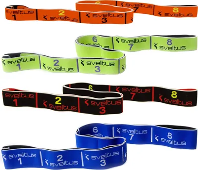Immagine prodotto di Sveltus Elastiband combi con 4 differenti resistenze Spessori