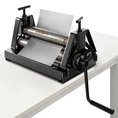 Biegemaschine 300 mm, 1 mm, abnehmbare obere Rolle 50 mm Ø