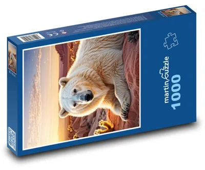 Obrázek produktu pro martinpuzzle - Puzzle 1000 - Lední medvěd