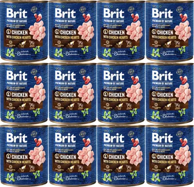 Image de Brit_Premium Brit Premium For Dogs Chickenwithhearts