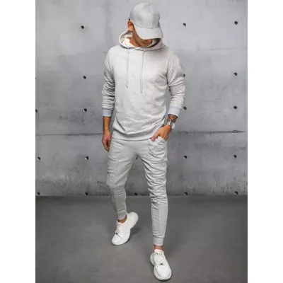 Imagen del producto de Conjunto de chándal para hombre MARTIN, color gris, talla XL