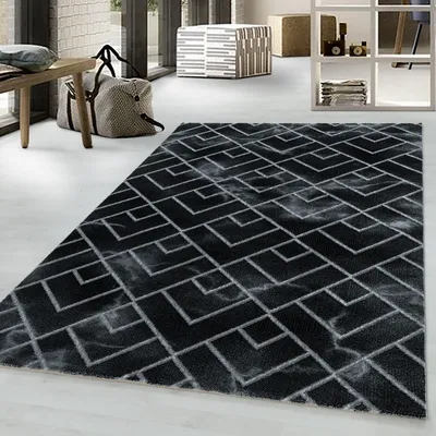 Produktbild von Teppich NAXOS SILVER 140 X 200cm Rechteck