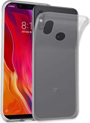 Produktbild von Cadorabo Hülle für Xiaomi Mi 8 Schutz Hülle in Transparent Schutzhülle TPU Silikon Cover Etui Case