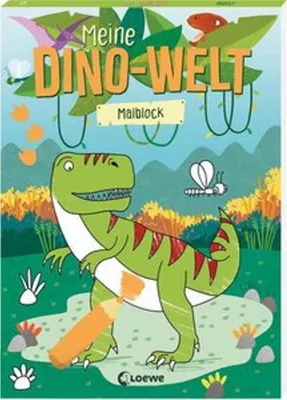 Produktbild von Meine Dino-Welt - Malblock