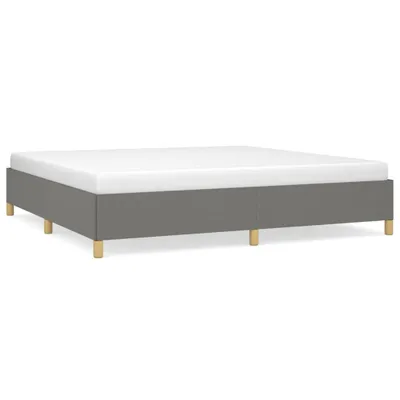Immagine prodotto di vidaXL Struttura letto senza materasso grigio scuro 200x200 cm tessuto