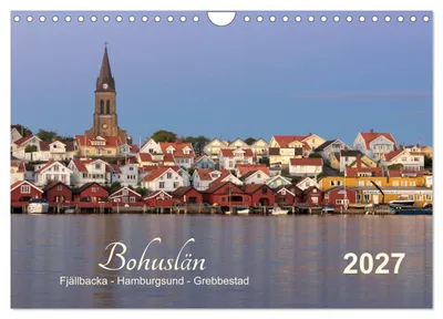 Produktbild von Bohuslän Fjällbacka - Hamburgsund - Grebbestad 2027 (Wandkalender 2027 DIN A4 quer), CALVENDO Monatskalender