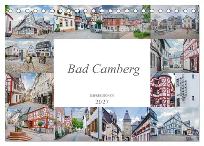 Produktbild von Bad Camberg Impressionen (Tischkalender 2027 DIN A5 quer), CALVENDO Monatskalender