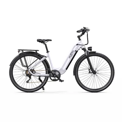 Imagen del producto de Bicicleta eléctrica Onesport 700C*50C, bicicleta eléctrica con asistencia al pedaleo (e-bike), batería de 36V y 22,5Ah, motor de 250W, velocidad máxima de 25 km/h