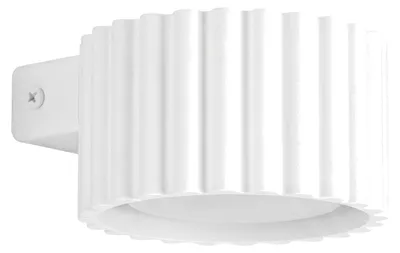 Image de Applique murale AURA blanc Gx53 1xGx53 10W aluminium 6x12x10cm Sollux Lighting