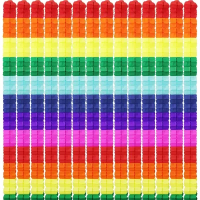 6 bunte Papiergirlanden, 3 m, Partydekoration für Feste