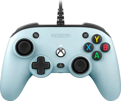 Produktbild von NACON Pro Compact Gamepad Blu Cablato für PC und Xbox One/Series S/X