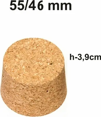 Produktbild von Fasskorken KORKEN aus NATURKORK Flaschenkorken NATURKORKEN STOPFEN Spitzkorken