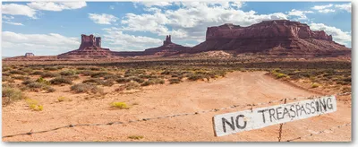 Produktbild von Tulup® Leinwandbild - 125x50 cm - Wandkunst - Drucke auf Leinwand - Leinwanddruck  - Landschaften - Beige - Arizona USA