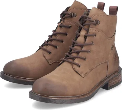 Produktbild von Rieker Damen-Schnürstiefelette Holz-Braun, Farbe:braun, EU Größe:36