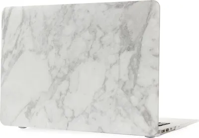 Produktbild von Mobigear Marble MacBook Air 11 Zoll (2010-2016) Hardcase Hülle MacBook Case - Grau - Model A1370 / A1465
