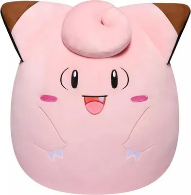 Obrázek produktu pro Výrazný a mazlivý Pokémon Clefairy 50cm Squishmallow