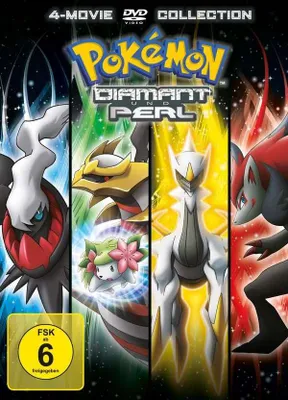 Obrázok produktu pre Pokémon: (DVD) Filmová kolekcia 4 Filme, Min: 360/DD/WS