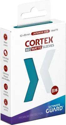 Zdjęcie produktu dla Ultimate Guard Cortex Sleeves Japanese Size Matte Petrol (60)