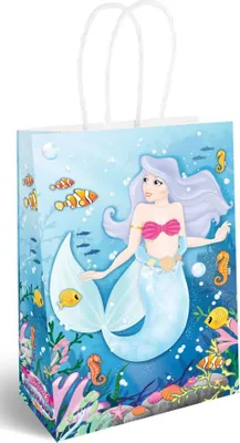 Produktbild von Meerjungfrau Geschenktüte 22cm