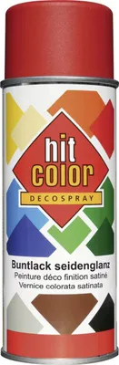 Produktbild von Belton Hitcolor Lackspray 400 ml feuerrot seidenglanz