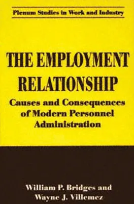 Produktbild von The Employment Relationship
